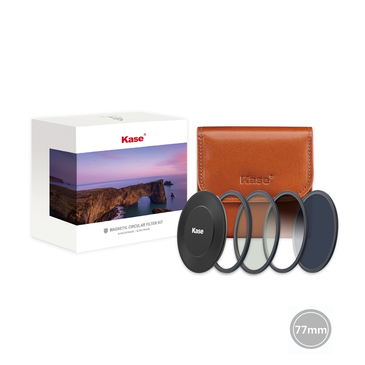 Kase Professional Kit 77mm CPL+ND1000+S-GND0.9 - Kasefilters.nl